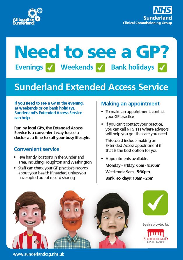 The Sunderland Extended Access Service (SEAS)