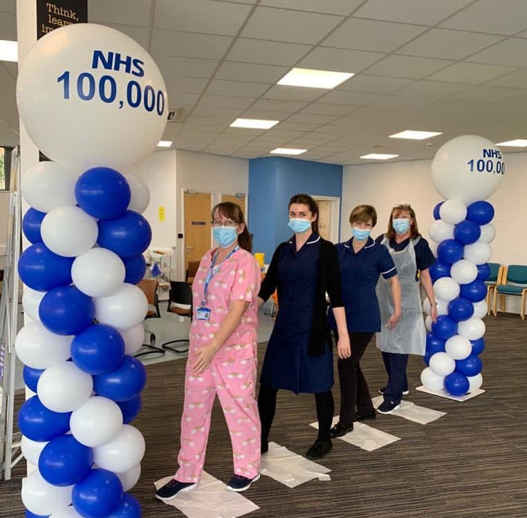 Sunderland vaccinates its 100,000 patient